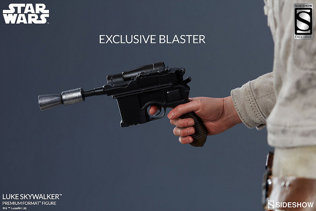 Luke Skywalker 1/4 ratio body statue works