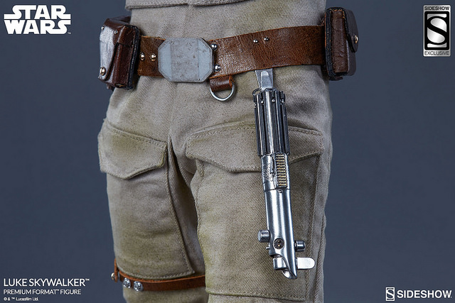 Luke Skywalker 1/4 ratio body statue works