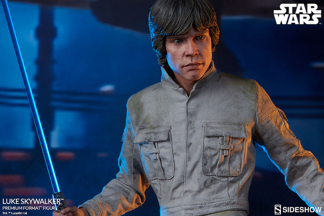 Luke Skywalker 1/4 ratio body statue works