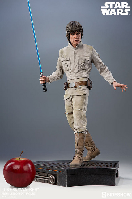 Luke Skywalker 1/4 ratio body statue works