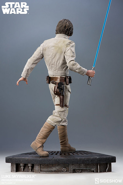 Luke Skywalker 1/4 ratio body statue works