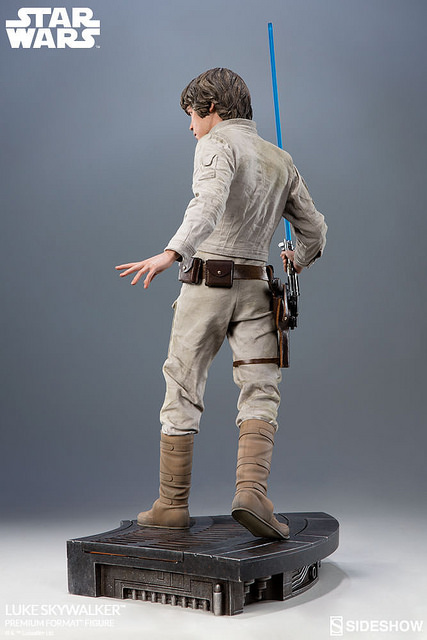 Luke Skywalker 1/4 ratio body statue works