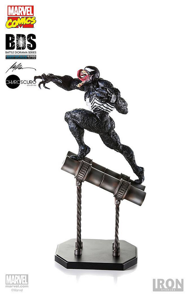 IRON STUDIOS Marvel Comics Venom - BDS ART SCALE 1/10 Statue