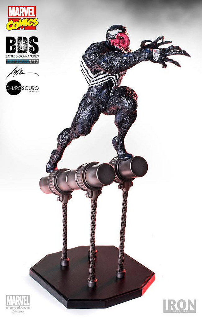 IRON STUDIOS Marvel Comics Venom - BDS ART SCALE 1/10 Statue