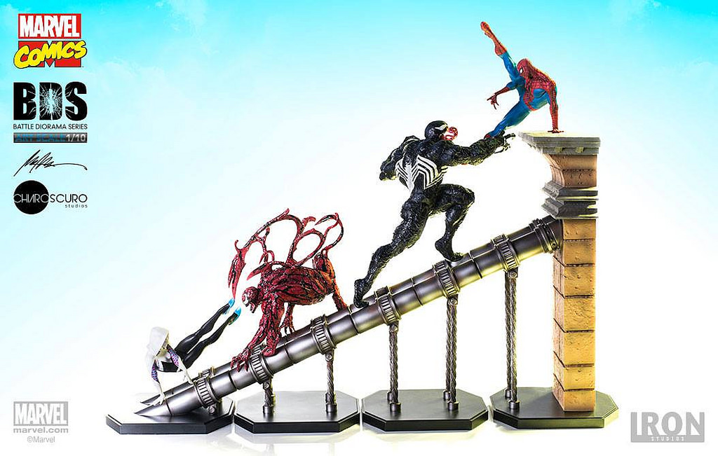 IRON STUDIOS Marvel Comics Venom - BDS ART SCALE 1/10 Statue