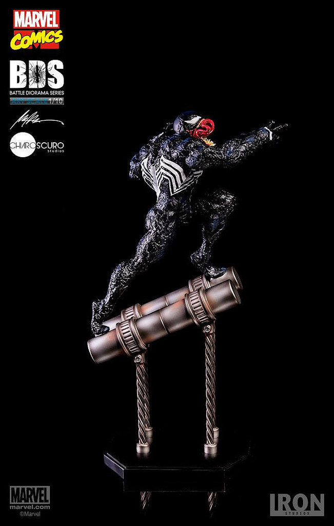 IRON STUDIOS Marvel Comics Venom - BDS ART SCALE 1/10 Statue