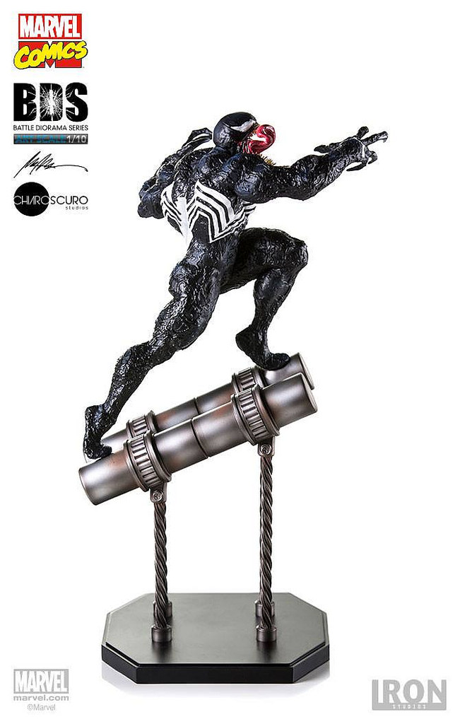 IRON STUDIOS Marvel Comics Venom - BDS ART SCALE 1/10 Statue