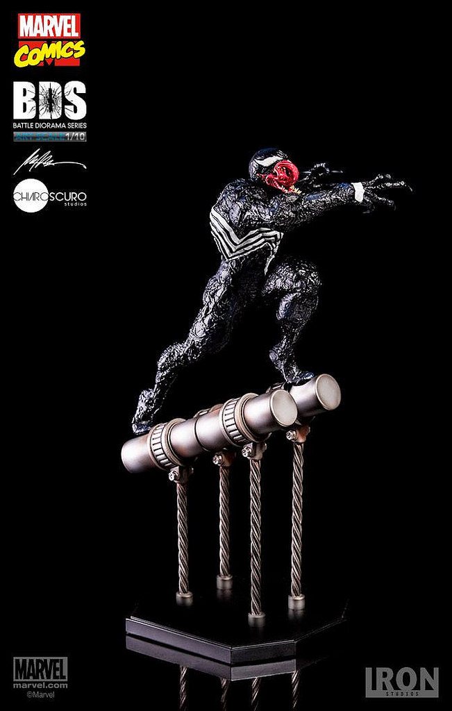 IRON STUDIOS Marvel Comics Venom - BDS ART SCALE 1/10 Statue