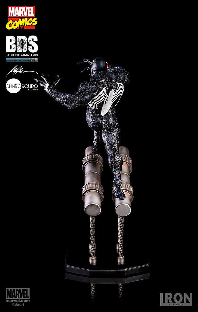 IRON STUDIOS Marvel Comics Venom - BDS ART SCALE 1/10 Statue