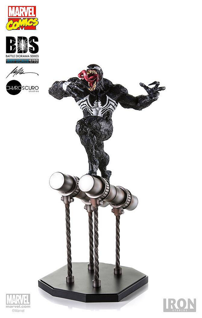 IRON STUDIOS Marvel Comics Venom - BDS ART SCALE 1/10 Statue