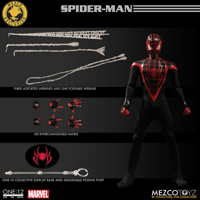 MEZCO - ONE: 12 COLLECTIVE SERIES [Ultimate Spider Man Myers] 2017 Summer Limited!