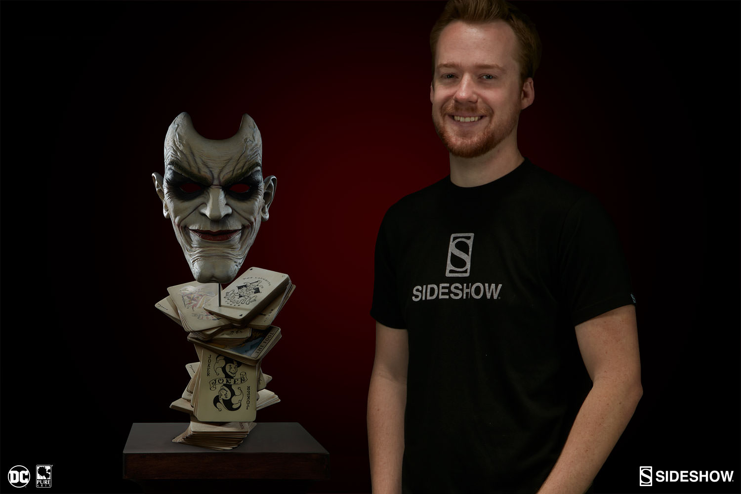 The Joker Life-Size Bust by Sideshow Collectibles