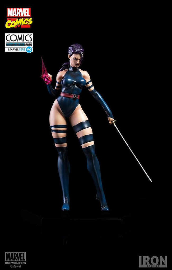 IRON STUDIOS Marvel Comics Psylocke Art Scale 1/10 Statue