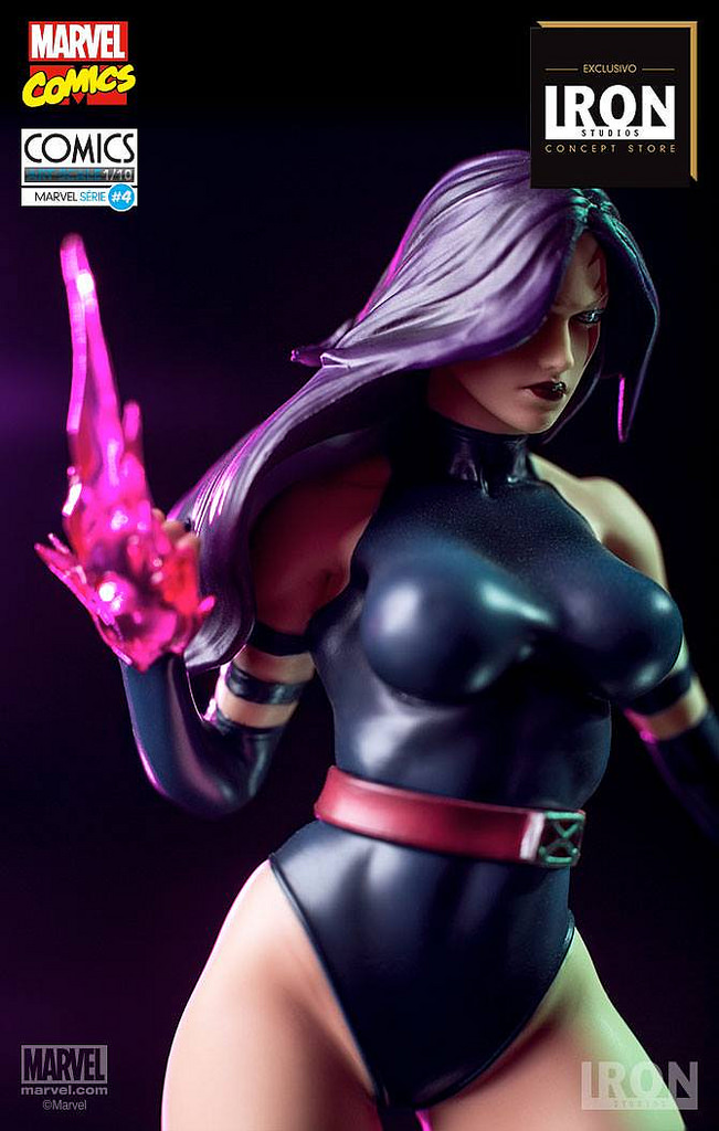 IRON STUDIOS Marvel Comics Psylocke Art Scale 1/10 Statue