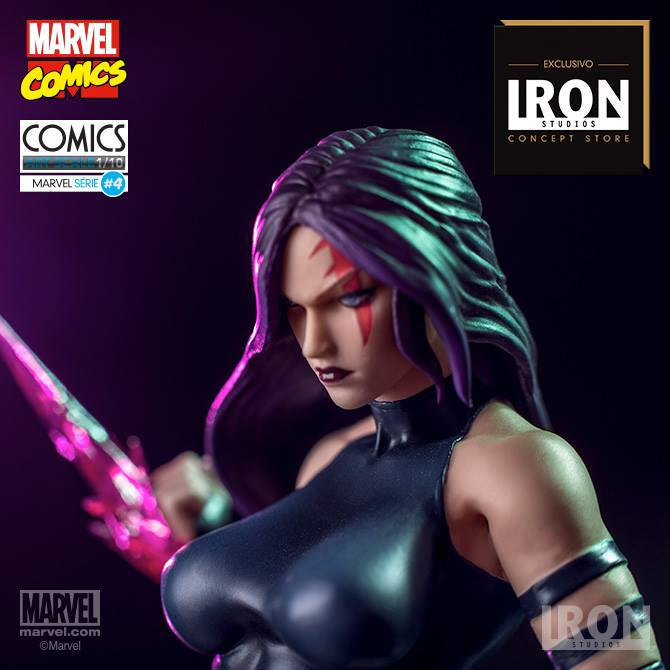 IRON STUDIOS Marvel Comics Psylocke Art Scale 1/10 Statue