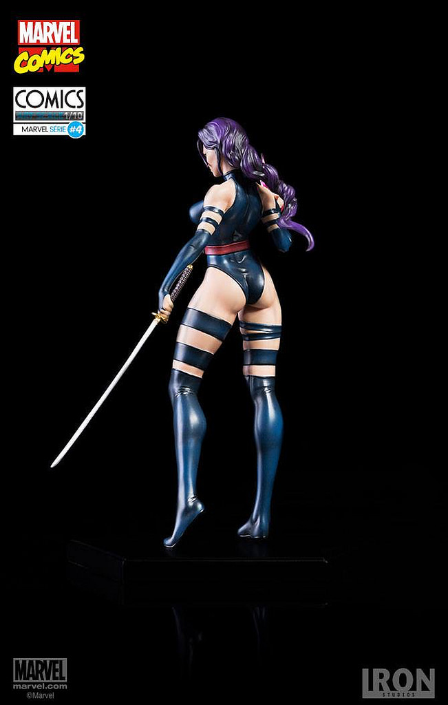 IRON STUDIOS Marvel Comics Psylocke Art Scale 1/10 Statue