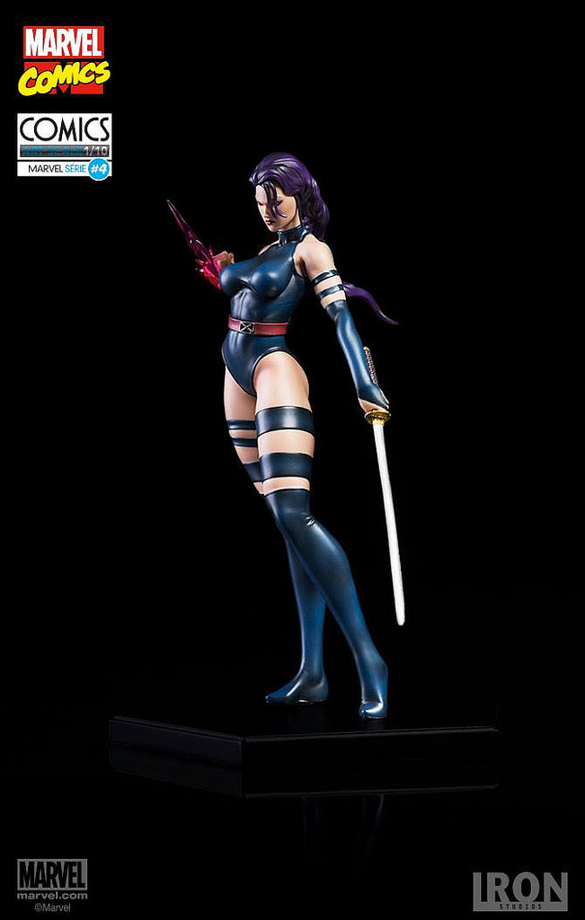 IRON STUDIOS Marvel Comics Psylocke Art Scale 1/10 Statue