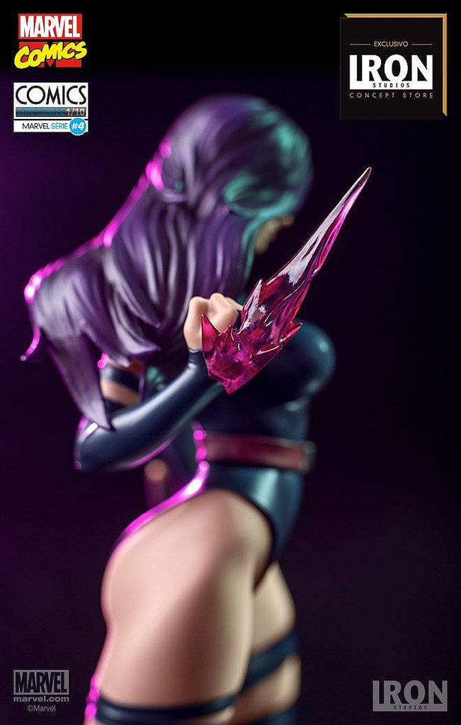 IRON STUDIOS Marvel Comics Psylocke Art Scale 1/10 Statue