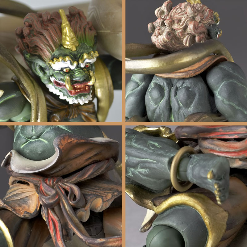 KT Project KT-EX04 Takeya Style Jizai Okimono Fuujin (Green)