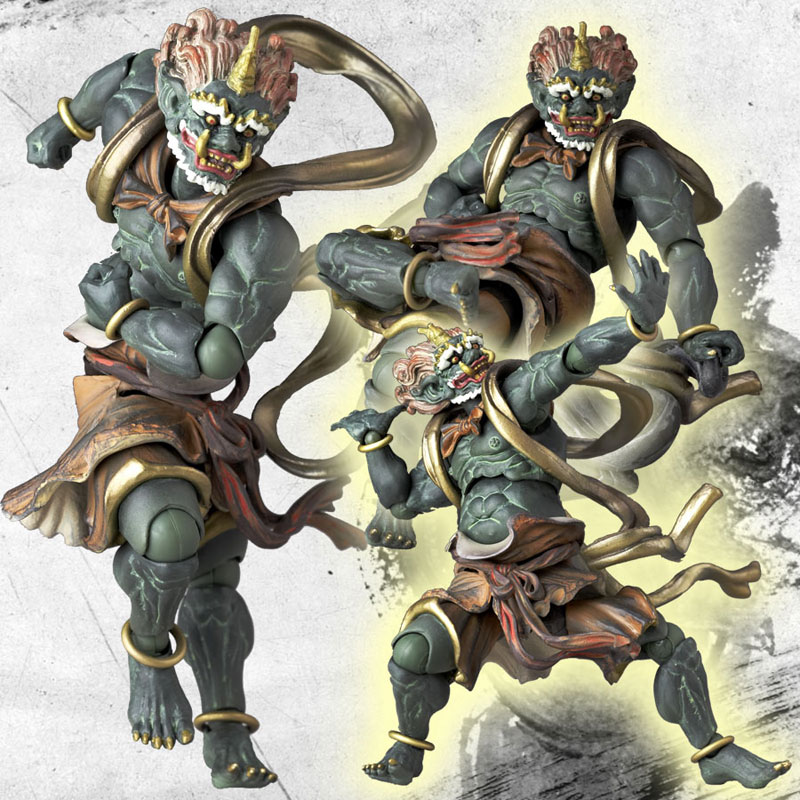 KT Project KT-EX04 Takeya Style Jizai Okimono Fuujin (Green)