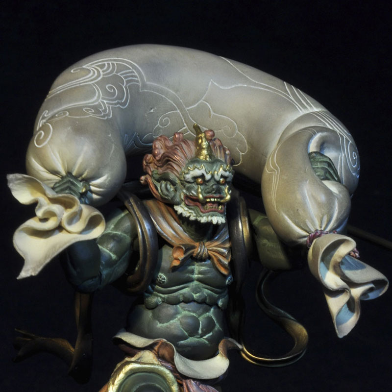 KT Project KT-EX04 Takeya Style Jizai Okimono Fuujin (Green)