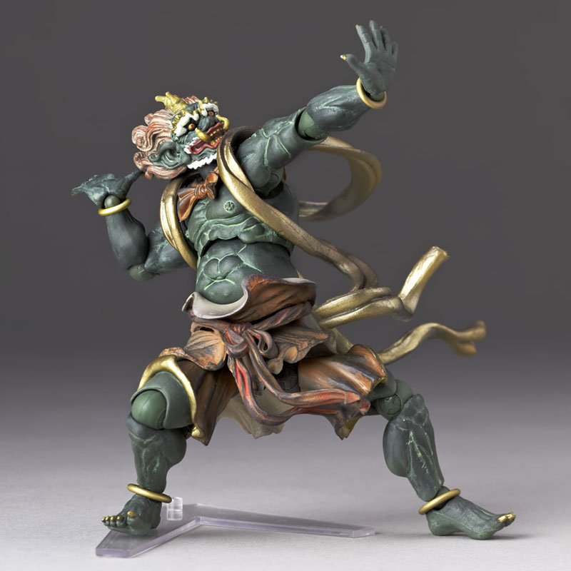 KT Project KT-EX04 Takeya Style Jizai Okimono Fuujin (Green)