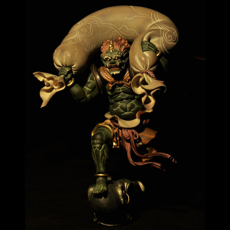 KT Project KT-EX04 Takeya Style Jizai Okimono Fuujin (Green)
