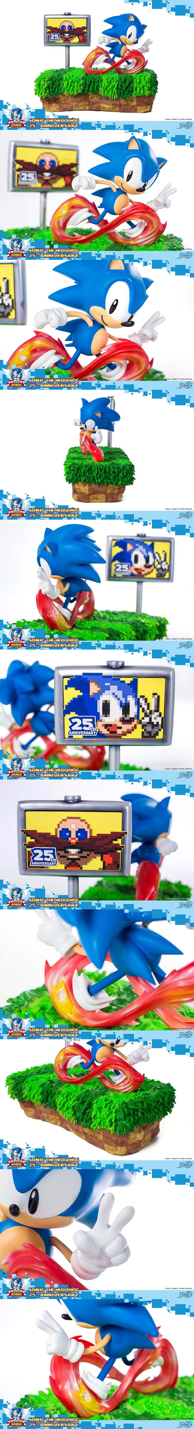 Sonic the Hedgehog (25th Anniversary Diorama Statue)