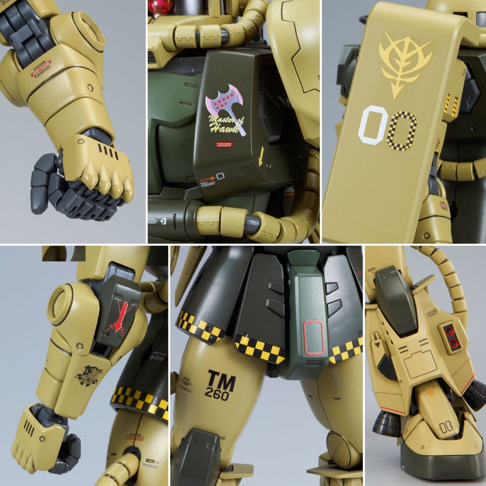 MG 1/100 MS-06R-1 Bulresius Oggs Special Sack II