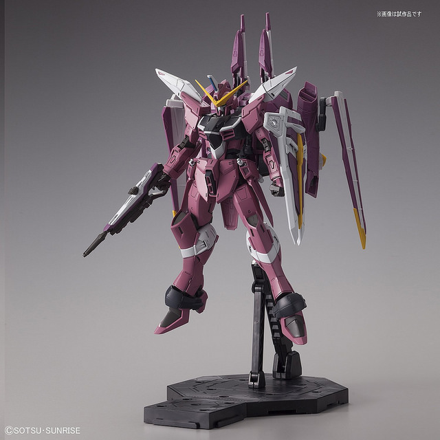 MG 1/100 ZGMF-X09A Justice Gundam Plastic Model from Mobile Suit Gundam SEED