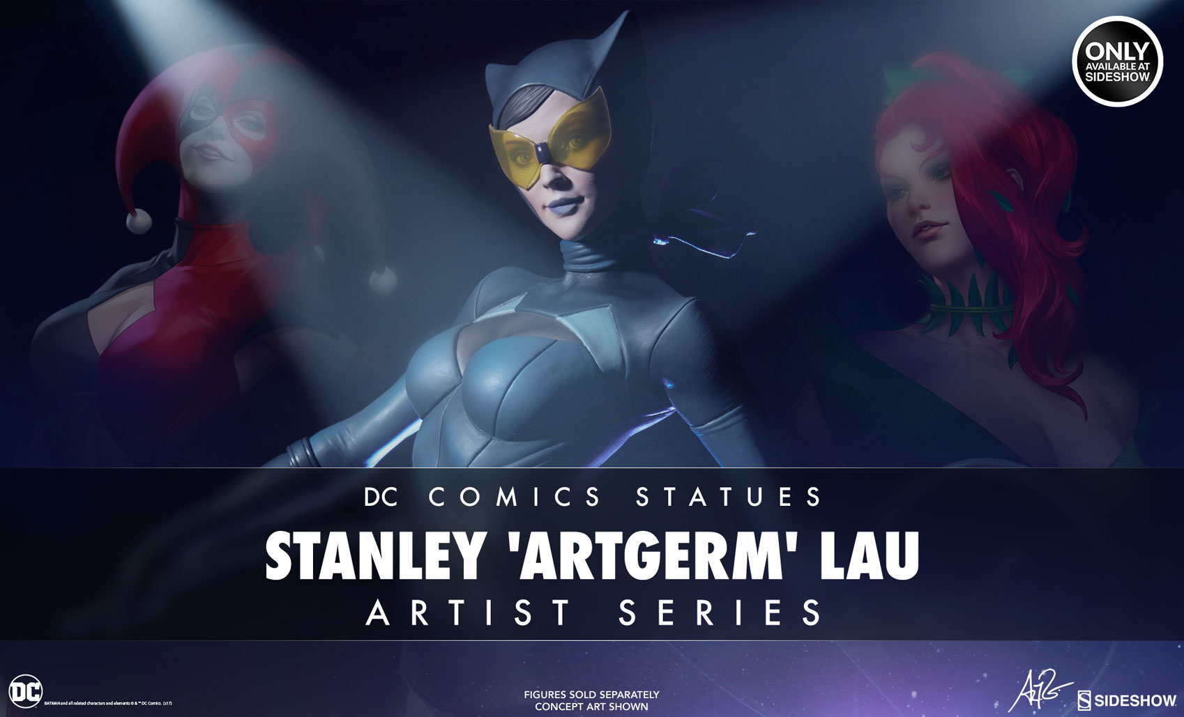 Catwoman Statue by Sideshow Collectibles