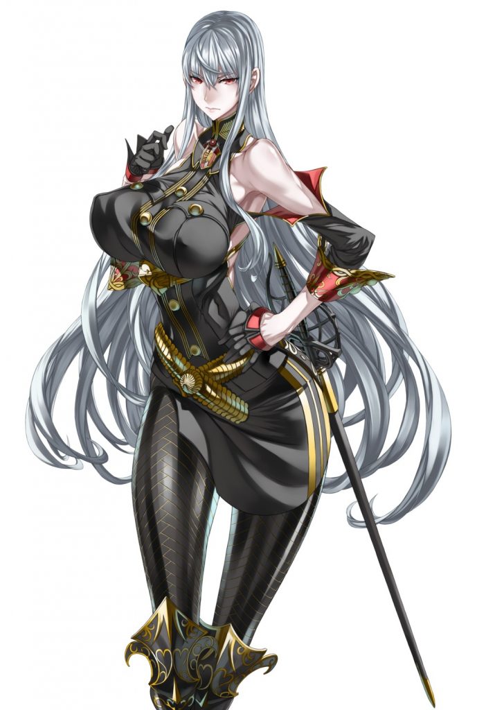 Valkyria Chronicles Selvaria Bles by Vertex unpainted prototype