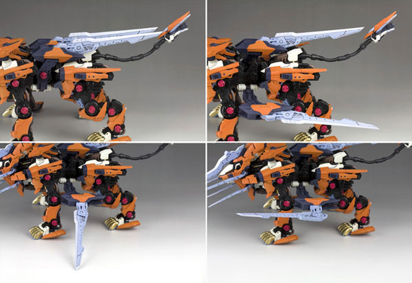 HMM ZOIDS 1/72 RZ-041 Liger Zero Schneider Plastic Model Kit