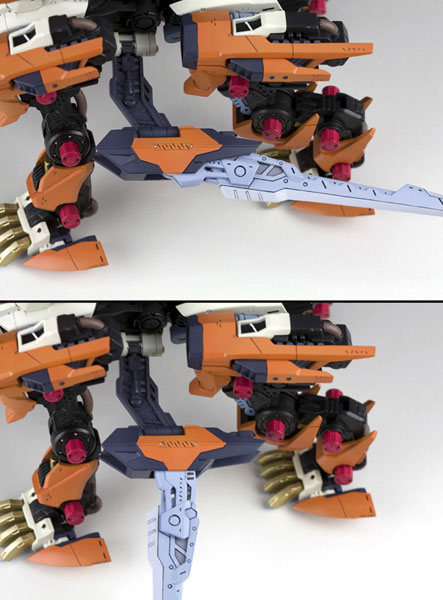 HMM ZOIDS 1/72 RZ-041 Liger Zero Schneider Plastic Model Kit