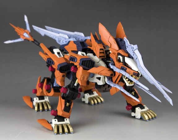 HMM ZOIDS 1/72 RZ-041 Liger Zero Schneider Plastic Model Kit