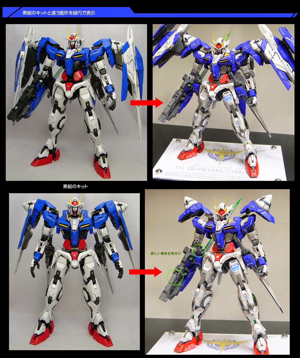 งาน custom: PG 1/60 00 Raiser อย่างงาม