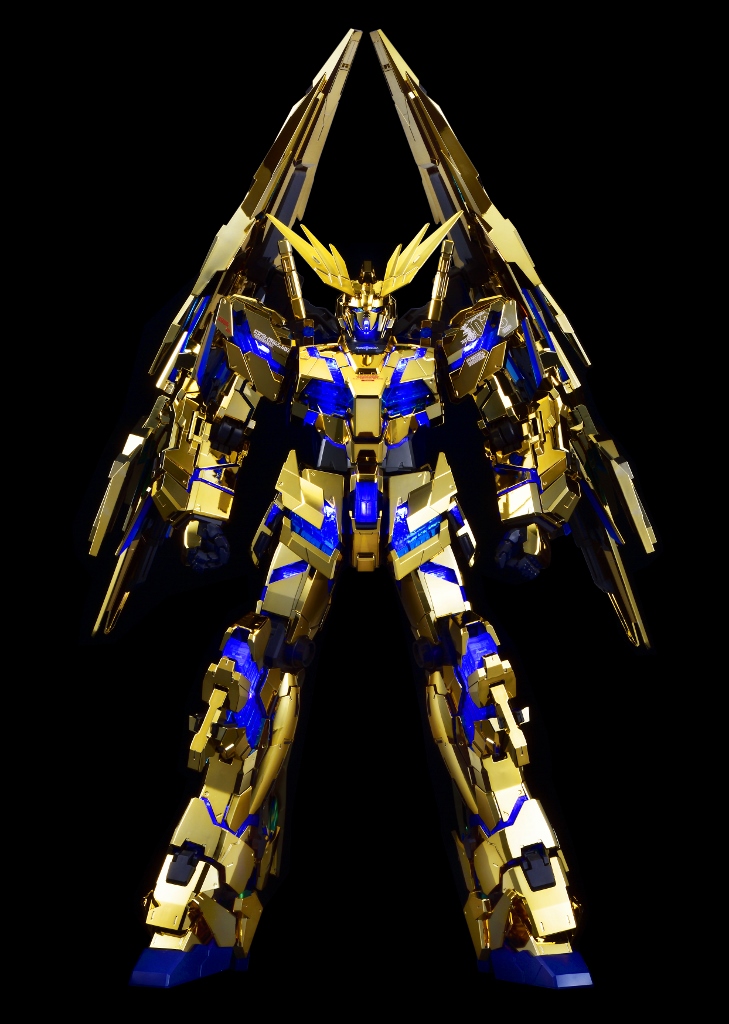 P-Bandai: PG 1/60 Unicorn Gundam ทองอร่ามทั้งตัว