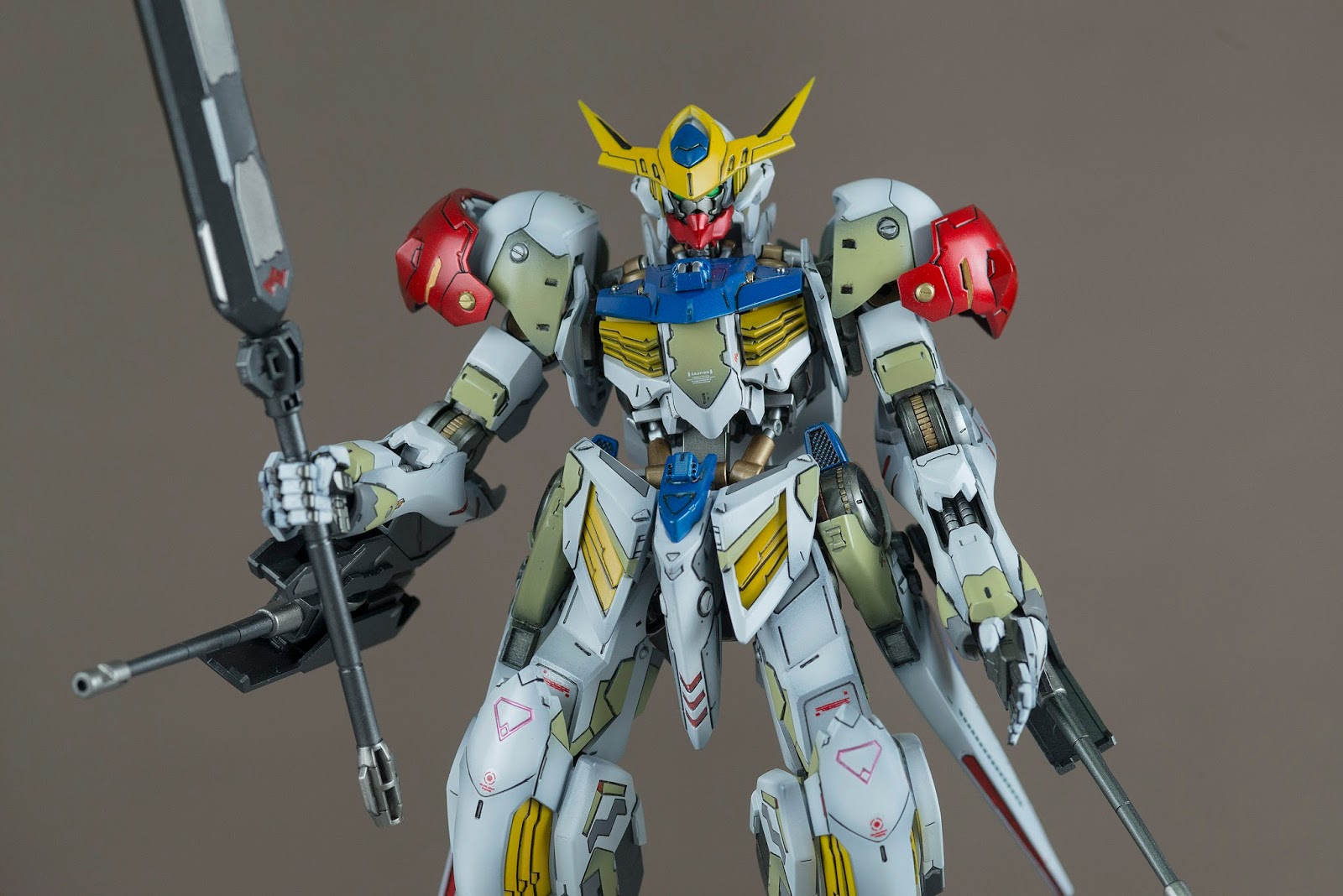 งาน custom: 1/100 Full Mechanics Gundam Barbatos Lupus