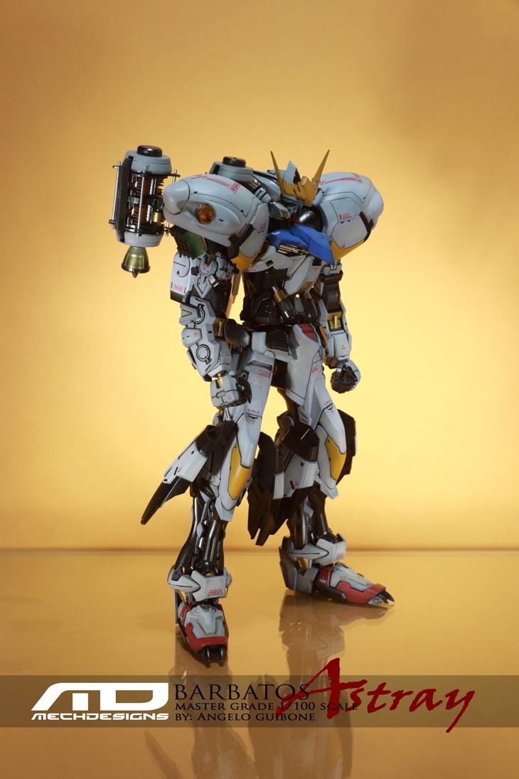 งาน custom: MG 1/100 Gundam Barbatos Astray Conversion