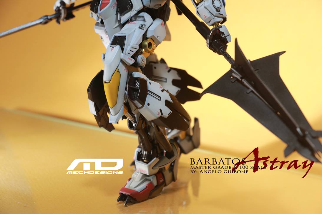งาน custom: MG 1/100 Gundam Barbatos Astray Conversion