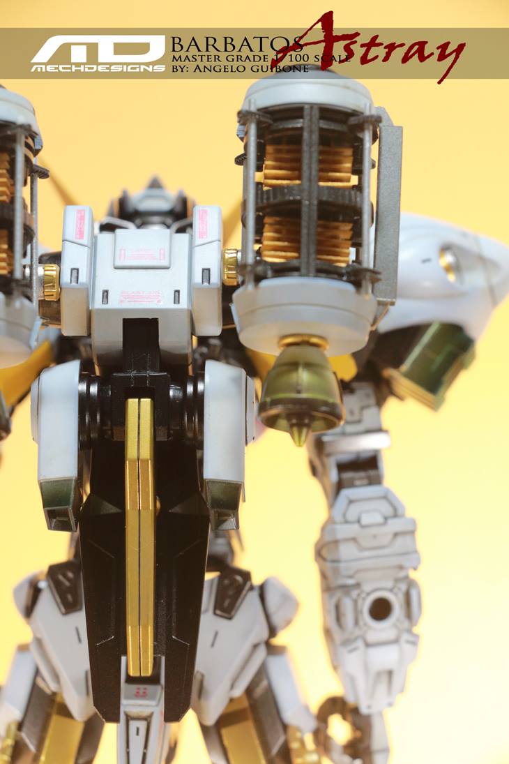 งาน custom: MG 1/100 Gundam Barbatos Astray Conversion