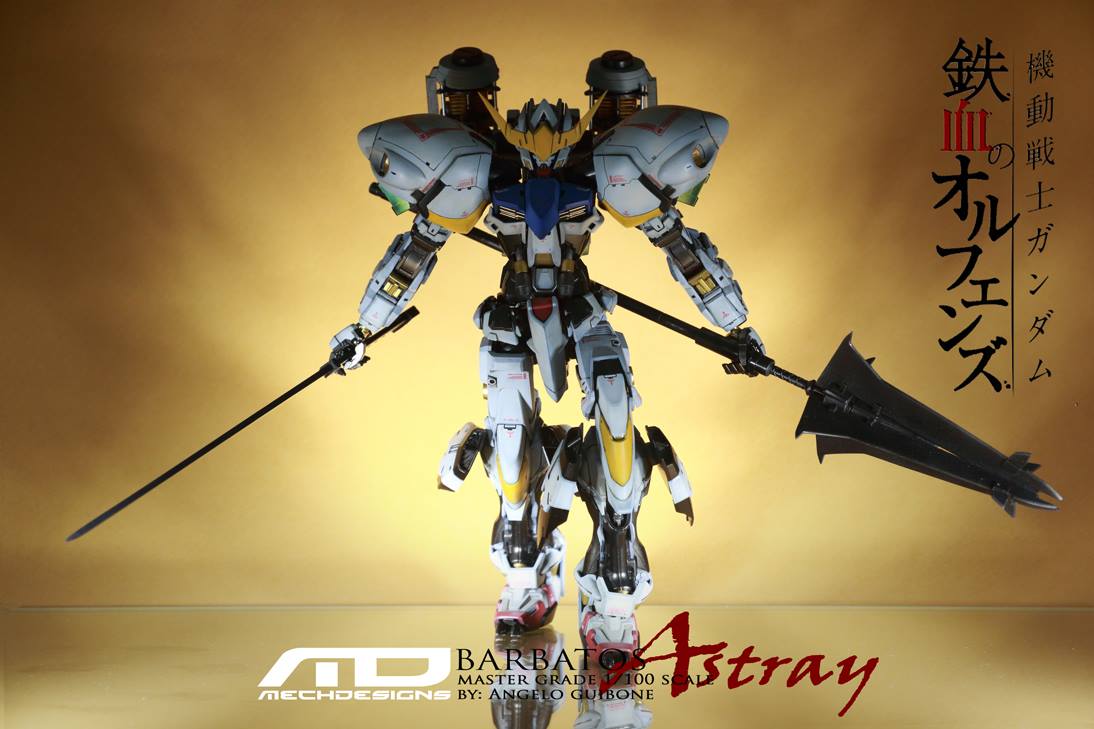 งาน custom: MG 1/100 Gundam Barbatos Astray Conversion