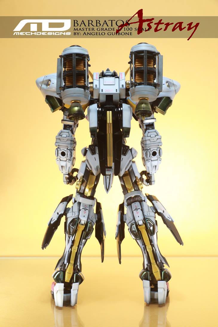 งาน custom: MG 1/100 Gundam Barbatos Astray Conversion