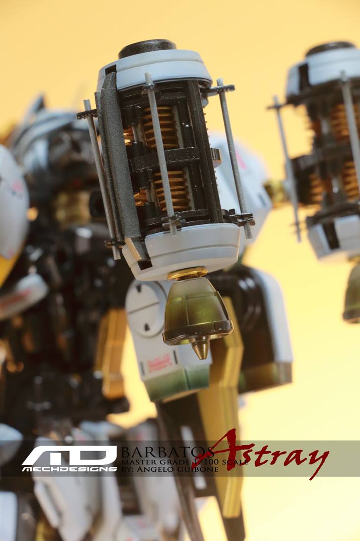 งาน custom: MG 1/100 Gundam Barbatos Astray Conversion