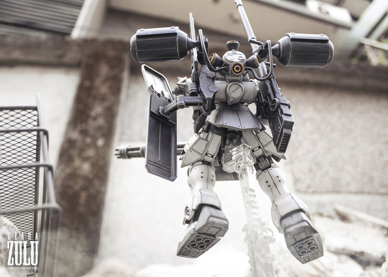 งาน custom: HGUC 1/144 Geara Zulu [Angelo Sauper]