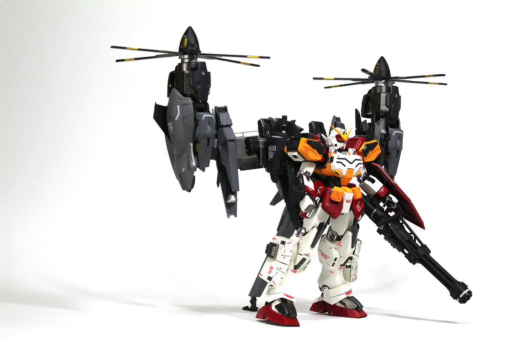 งาน custom : MG 1/100 Gundam Heavyarms [Damselfly]