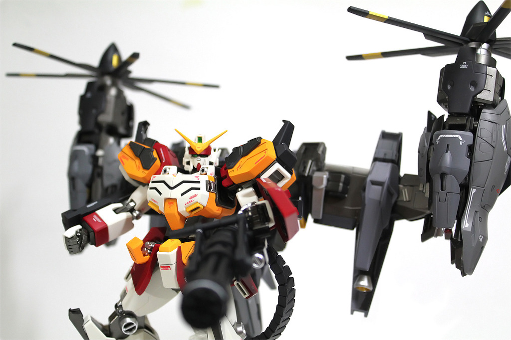 งาน custom : MG 1/100 Gundam Heavyarms [Damselfly]
