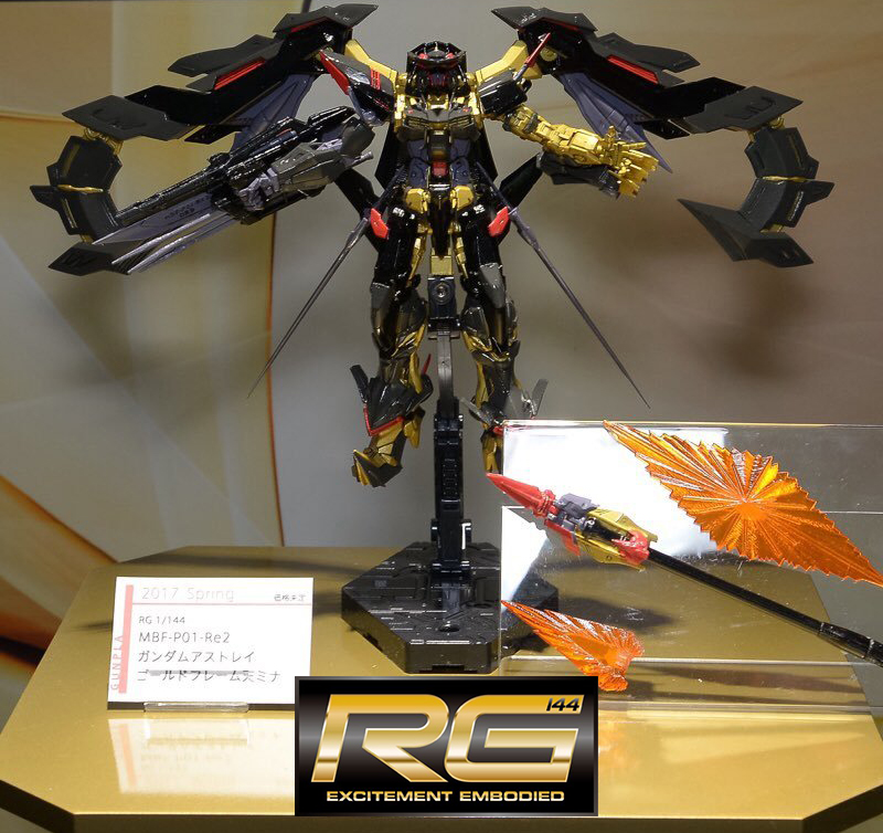 RG #24 1/144 MBF-P01-Re2 Gundam Astray Gold Frame Amatsu Mina