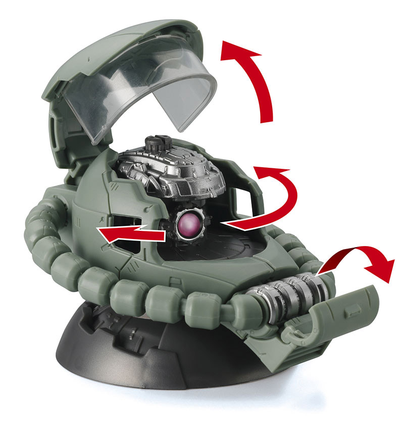 Mobile Suit Gundam EXCEED MODEL ZAKU HEAD