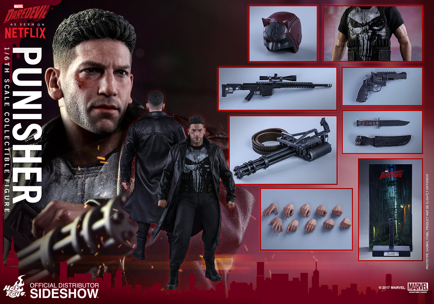 The Punisher Sixth Scale Figure by Hot Toys